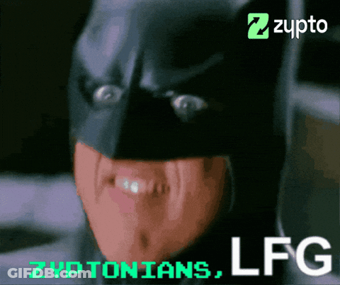 Man In Batman Mask Zyptonians LFG GIF