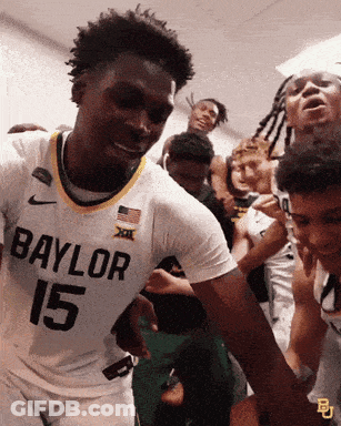 Man In Baylor 15 Jersey GIF