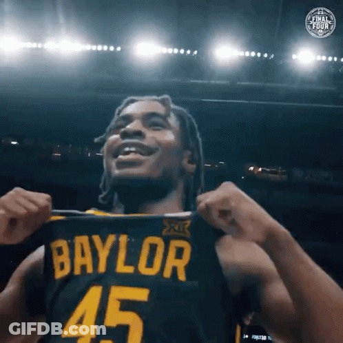 Man In Baylor 45 Jersey GIF