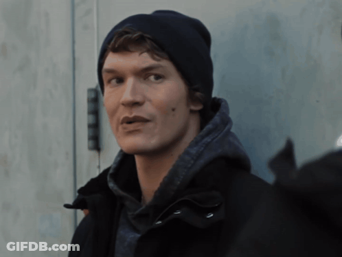 Man In Beanie And Black Jacket GIF