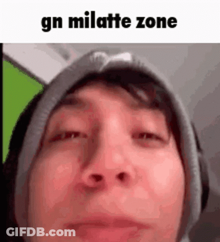 Man In Beanie And Headphones Making Funny Face GIF