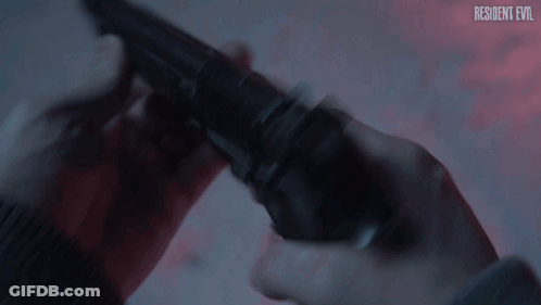 Man In Beanie And Jacket Resident Evil GIF