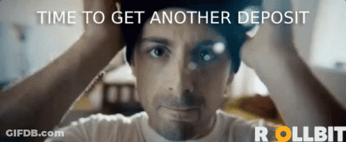 Man In Beanie Time To Get Another Deposit GIF