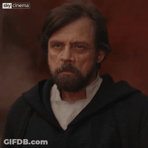Man In Beard Meh Face GIF