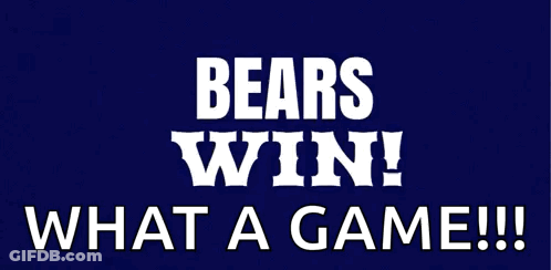 Man In Bears Sweatshirt And Headphones Shouting LFG GIF