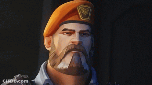 Man In Beret Saying Welcome To Valorant GIF