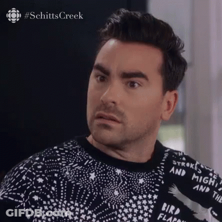 Man In Bird Sweater Making Funny Face GIF