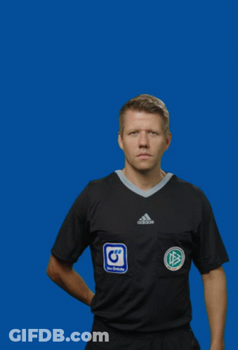 Man In Black Adidas Shirt Holding Orange Card GIF