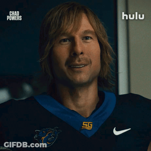 Man In Black And Blue Jersey Number 5G GIF