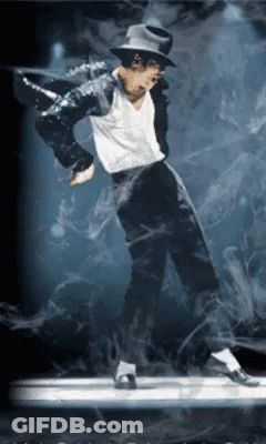 Man In Black And White Outfit GIF