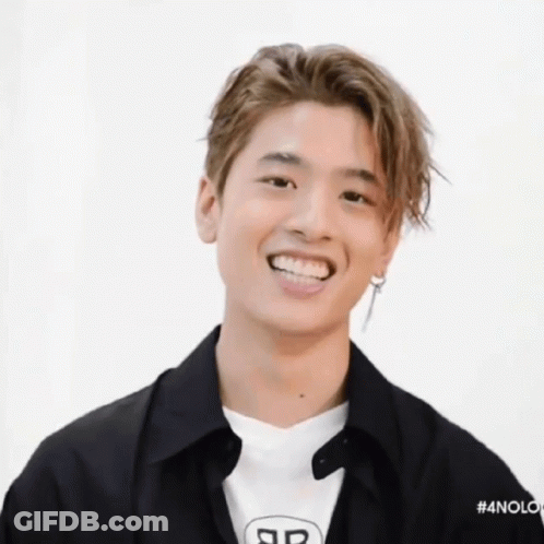 Man In Black And White Shirt With P GIF