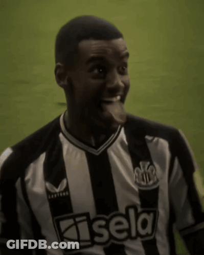 Man In Black And White Striped Shirt Saying Isela GIF