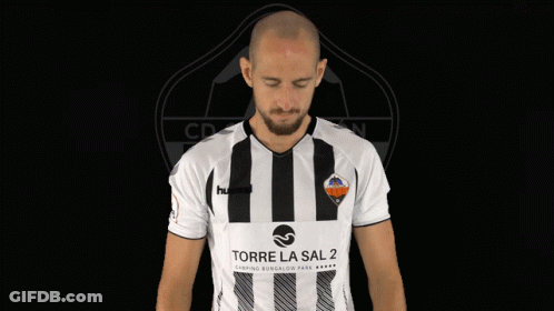 Man In Black And White Striped Shirt Saying Torre Las GIF
