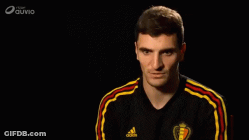 Man In Black And Yellow Adidas Jersey GIF