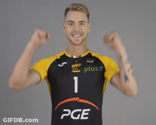 Man In Black And Yellow Shirt 1 PGE GIF