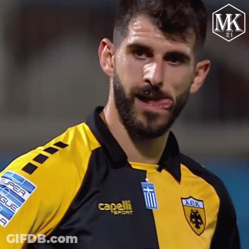 Man In Black And Yellow Shirt Saying Capelli GIF