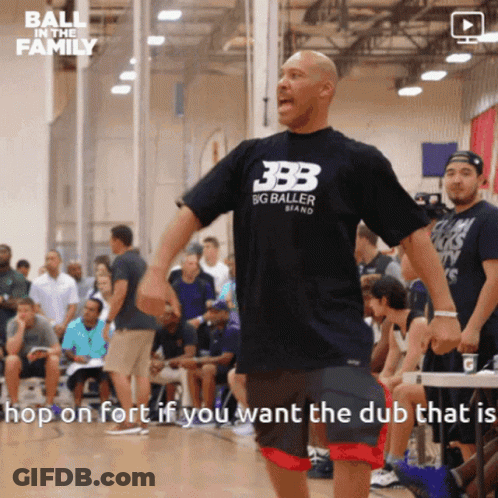 Man In Black BB Shirt GIF