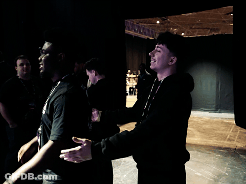 Man In Black Blues Shirt GIF