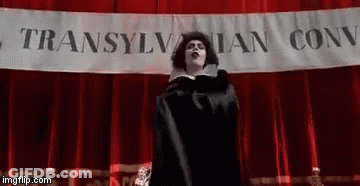 Man In Black Cape At Transylvania Convention GIF