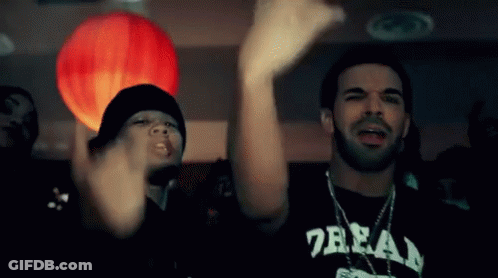 Man In Black Dream Shirt Dancing With Another Man GIF