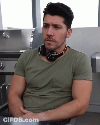 Man In Black Hat And Black Shirt GIF