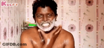 Man In Black Hat And Chain Surprised GIF