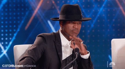 Man In Black Hat And Green Jacket Sitting At Window #WorldOfDance GIF
