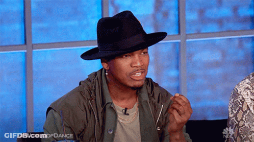 Man In Black Hat And Green Jacket Sitting By Window #Worldofdance GIF