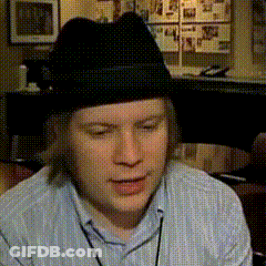 Man In Black Hat And Lanyard GIF