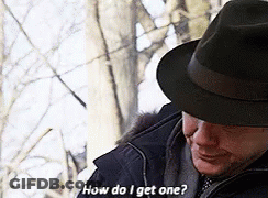 Man In Black Hat Asking How Do I Get One GIF