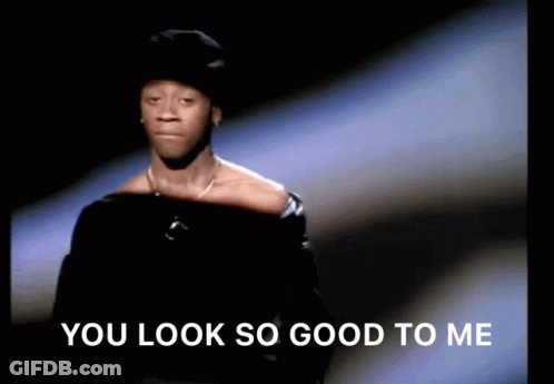 Man In Black Hat Says You Look Good GIF