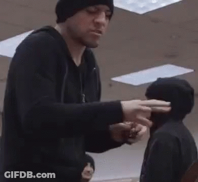 Man In Black Hat Talking GIF