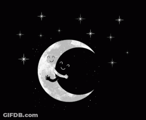 Man In Black Hat With Crescent Moon And Star GIF
