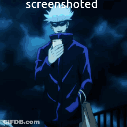 Man In Black Hat With Red Circle Says Screenshoted GIF
