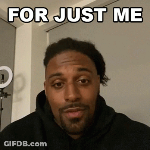 Man In Black Hoodie Funny Face For Just Me GIF