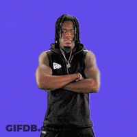 Man In Black Hoodie Making Peace Sign Saying This GIF