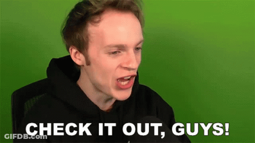 Man In Black Hoodie Saying Check It Out Guys GIF