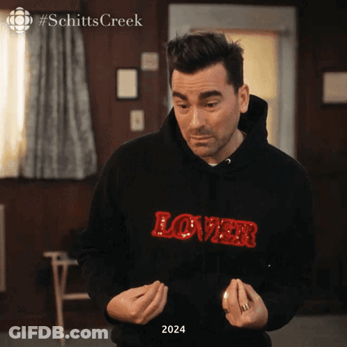 Man In Black Hoodie Saying Lover GIF