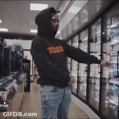 Man In Black Hoodie Says Thousands Of Congratulations GIF