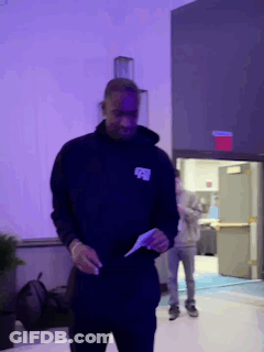 Man In Black Hoodie With Letter R GIF