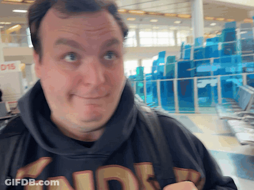 Man In Black Hoodie With NDA GIF