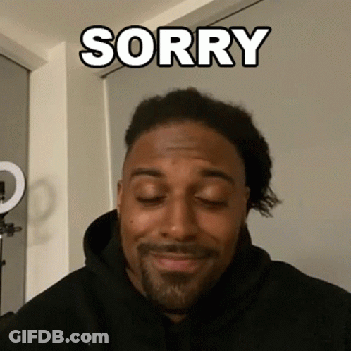 Man In Black Hoodie With Sorry Eyes Closed GIF