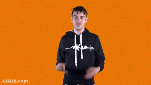 Man In Black Hoodie With Vakkors GIF