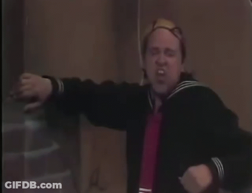 Man In Black Jacket And Red Tie GIF