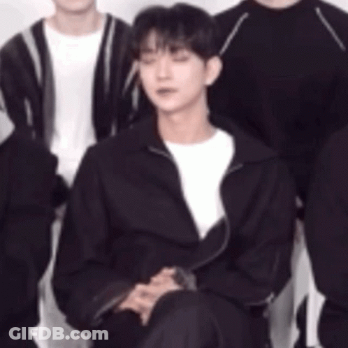 Man In Black Jacket And White Shirt GIF