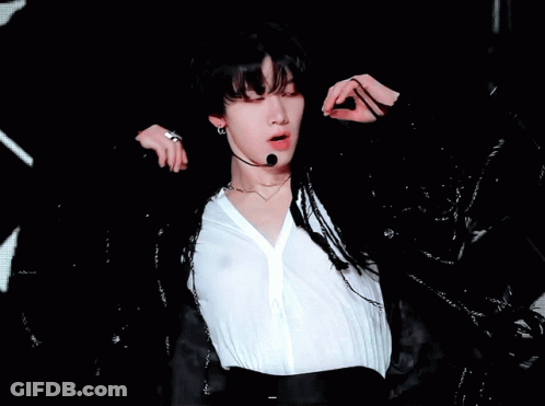 Man In Black Jacket Holding Microphone GIF