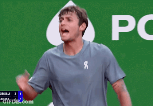 Man In Black Jacket Leaning Against Wall #Debris GIF