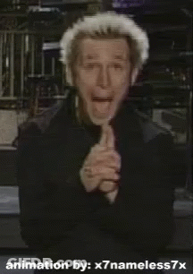 Man In Black Jacket Making Funny Face Animation By X7nameless7x GIF