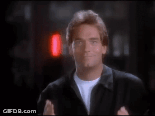 Man In Black Jacket Making Funny Face GIF