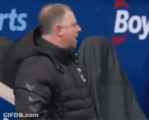 Man In Black Jacket Raising Hands GIF